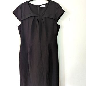 Calvin Klein size 4 work dress black